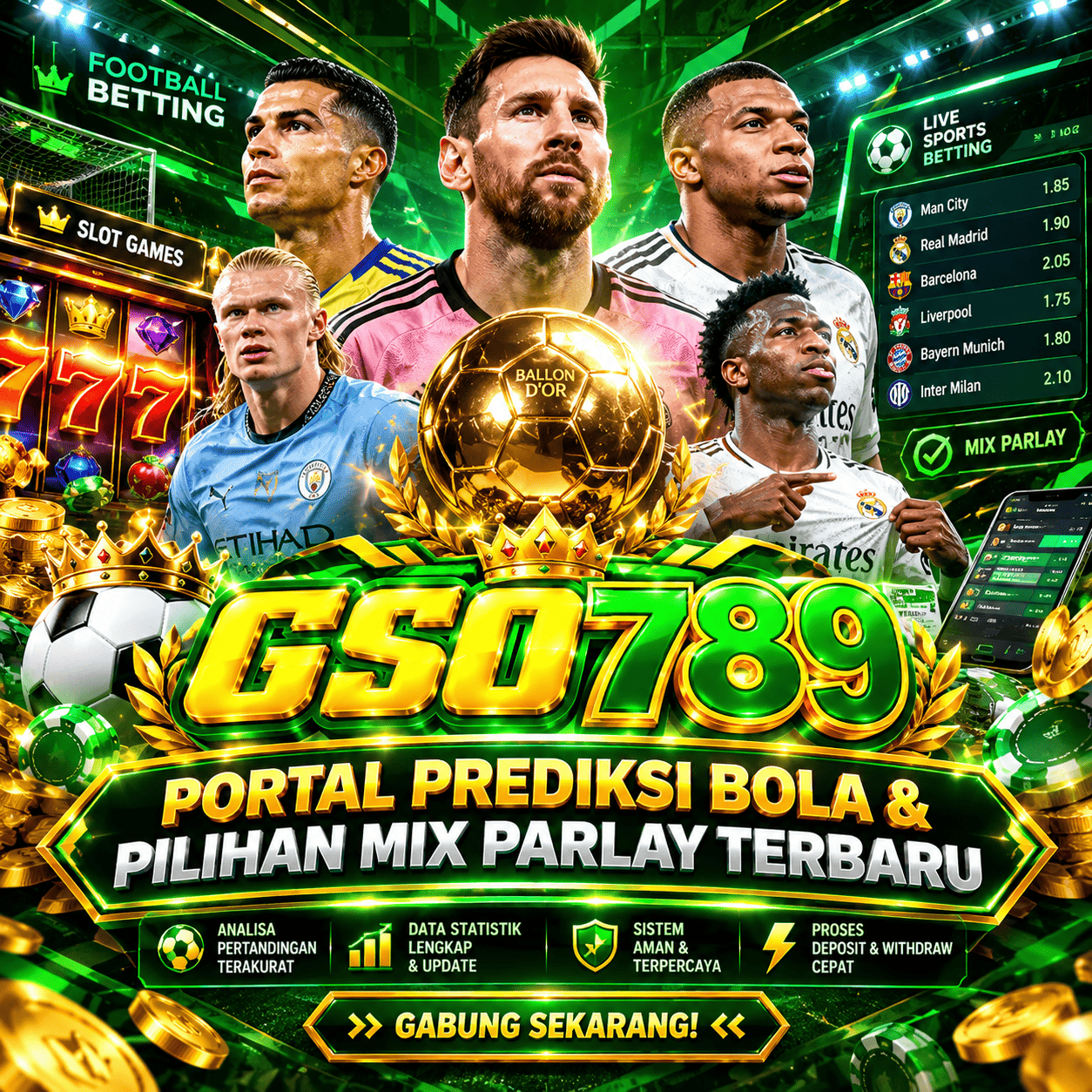 GSO789 ゆ Portal Prediksi Bola & Pilihan Mix Parlay Terbaru by Hey siriusly